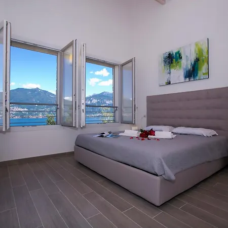 Paradiso Di Penthouse Lägenhet Menaggio