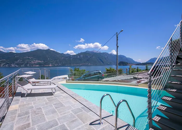 Paradiso Di Penthouse Lägenhet Menaggio
